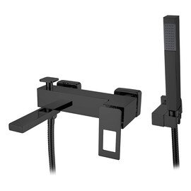 СМЕСИТЕЛЬ ДЛЯ ВАННЫ С ДУШЕМ BOHEME Q BLACKBLACK