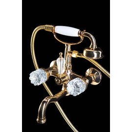 СМЕСИТЕЛЬ ДЛЯ ВАННЫ (ДУШЕВОЙ КОМПЛЕКТ) BOHEME CRYSTAL