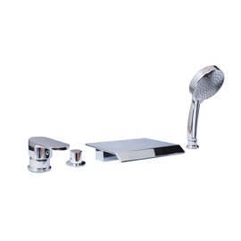 СМЕСИТЕЛЬ ДЛЯ АКРИЛОВОЙ ВАННЫ ВРЕЗНОЙ AQUADESIGN CUBICA