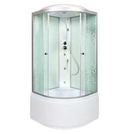 ДУШЕВАЯ КАБИНА DETO L910GM+EL С ГИДРОМАССАЖЕМ И ЭЛЕКТРИКОЙ