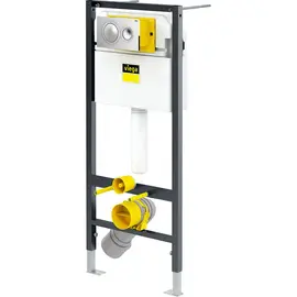 ИНСТАЛЛЯЦИЯ VIEGA PREVISTA DRY 8524.10 ДЛЯ ПОДВЕСНОГО УНИТАЗА, В КОМПЛЕКТЕ С КЛАВИШЕЙ СМЫВА ХРОМ, 792855