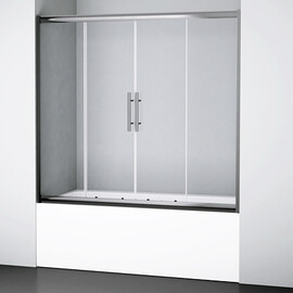 СТЕКЛЯННАЯ ШТОРКА НА ВАННУ WASSERKRAFT AMPER 29S02-170