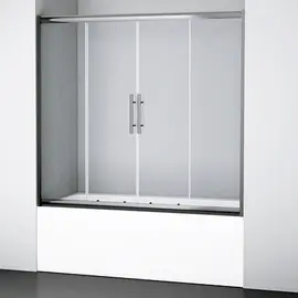 СТЕКЛЯННАЯ ШТОРКА НА ВАННУ WASSERKRAFT AMPER 29S02-170