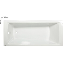 ВАННА АКРИЛОВАЯ RAVAK DOMINO PLUS 170X75