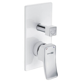 СМЕСИТЕЛЬ ДЛЯ ВАННЫ И ДУША WASSERKRAFT ALLER 10641WHITE
