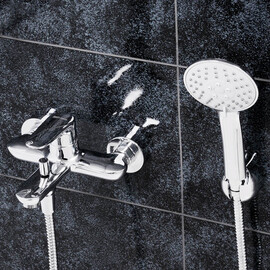 СМЕСИТЕЛЬ ДЛЯ ВАННЫ С КОРОТКИМ ИЗЛИВОМ WASSERKRAFT VILS 5601