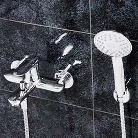 СМЕСИТЕЛЬ ДЛЯ ВАННЫ С КОРОТКИМ ИЗЛИВОМ WASSERKRAFT VILS 5601