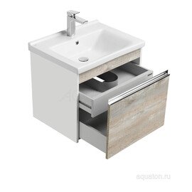 ТУМБА С РАКОВИНОЙ AQUATON КАПРИ 60 БЕТОН ПАЙН