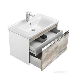 ТУМБА С РАКОВИНОЙ AQUATON КАПРИ 80 БЕТОН ПАЙН