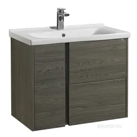 ТУМБА С РАКОВИНОЙ AQUATON СТОУН 80 ГРЕЦКИЙ ОРЕХ