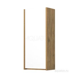 ПОЛУКОЛОННА AQUATON СКАНДИ БЕЛЫЙ, ДУБ РУСТИКАЛЬНЫЙ