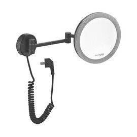 ЗЕРКАЛО С LED-ПОДСВЕТКОЙ, 3-Х КРАТНЫМ УВЕЛИЧЕНИЕМ WASSERKRAFT K-1004BLACK