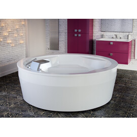 ВАННА ИЗ ЛИТЬЕВОГО МРАМОРА ASTRA FORM АВРОРА 186X186