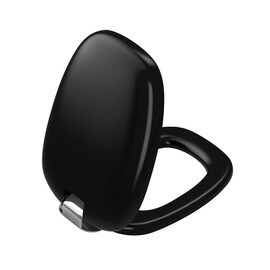 СИДЕНЬЕ ДЛЯ УНИТАЗА VITRA PLURAL МИКРОЛИФТ, ЧЕРНОЕ МАТОВОЕ