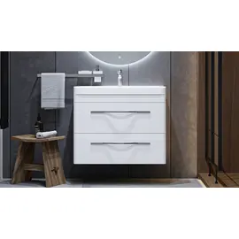 ТУМБА ПОДВЕСНАЯ VELVEX JILL 80 БЕЛЫЙ МАТОВЫЙ