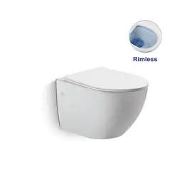 УНИТАЗ ПОДВЕСНОЙ VINCEA GLOBO VT1-14 БЕЗОБОДКОВЫЙ, БЕЛЫЙ