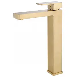 СМЕСИТЕЛЬ ABBER DAHEIM AF8211G ДЛЯ РАКОВИНЫ, ЗОЛОТО МАТОВОЕ