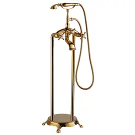 СМЕСИТЕЛЬ ABBER KLASSIK AF8415G НАПОЛЬНЫЙ, ЗОЛОТО