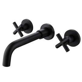 СМЕСИТЕЛЬ ABBER WASSER KREIS AF81121B ДЛЯ РАКОВИНЫ, ЧЕРНЫЙ МАТОВЫЙ