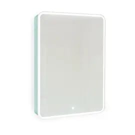 ЗЕРКАЛО-ШКАФ JORNO PASTEL 60 БИРЮЗОВЫЙ БРИЗ С ПОДСВЕТКОЙ