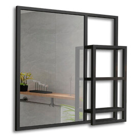 ЗЕРКАЛО SILVER MIRROR BRUKLIN-LIGHT 800X800