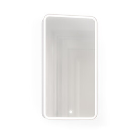 ЗЕРКАЛО-ШКАФ JORNO PASTEL 46 ФРАНЦУЗСКИЙ СЕРЫЙ С ПОДСВЕТКОЙ