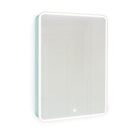 ЗЕРКАЛО-ШКАФ JORNO PASTEL 60 БИРЮЗОВЫЙ БРИЗ С ПОДСВЕТКОЙ