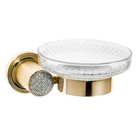 МЫЛЬНИЦА НАСТЕННАЯ BOHEME ROYAL CRISTAL ЗОЛОТО