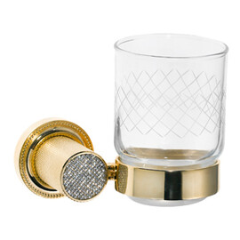 СТАКАН НАСТЕННЫЙ BOHEME ROYAL CRISTAL ЗОЛОТО