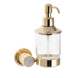 ДИСПЕНСЕР НАСТЕННЫЙ BOHEME ROYAL CRISTAL ЗОЛОТО