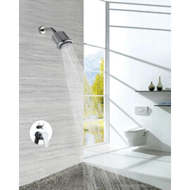 ВСТРАИВАЕМЫЙ ДУШЕВОЙ КОМПЛЕКТ СО СМЕСИТЕЛЕМ ALMAES BARTIN 1 РЕЖИМ ХРОМ