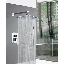 ВСТРАИВАЕМЫЙ ДУШЕВОЙ КОМПЛЕКТ ALMAES LEINE НА 2 ПОЛОЖЕНИЯ ХРОМ