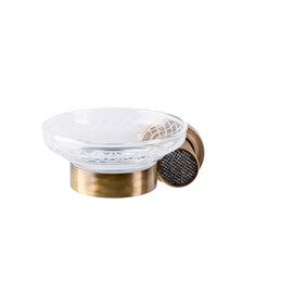 МЫЛЬНИЦА НАСТЕННАЯ BOHEME ROYAL CRISTAL БРОНЗА
