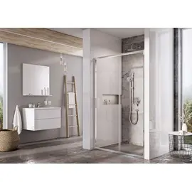 ДУШЕВАЯ ДВЕРЬ RAVAK BLSDP2-100 БЛЕСТЯЩИЙ/TRANSPARENT