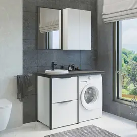 ШКАФ ПОДВЕСНОЙ COMFORTY ЛОЗАННА-60 БЕЛЫЙ ГЛЯНЕЦ