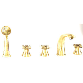 СМЕСИТЕЛЬ НА БОРТ ВАННЫ WEBERT ARMONY AM730401065, БРОНЗА