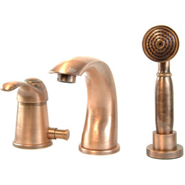 СМЕСИТЕЛЬ НА БОРТ ВАННЫ WEBERT AURORA AU850701060, МЕДЬ