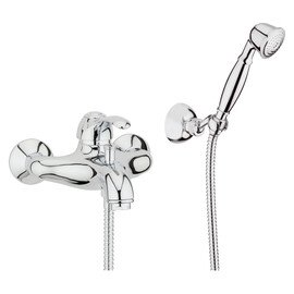 СМЕСИТЕЛЬ ДЛЯ ВАННЫ И ДУША WEBERT AURORA AU850101015(153), ХРОМ