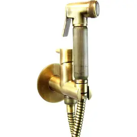 ГИГИЕНИЧЕСКИЙ ДУШ WEBERT ELIO EL870301065 ЗОЛОТОГО ЦВЕТА