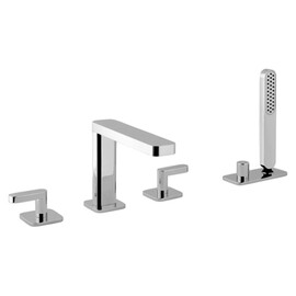 СМЕСИТЕЛЬ ДЛЯ ВАННЫ С ДУШЕМ WEBERT LIVING LV730401015