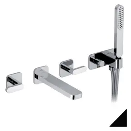 СМЕСИТЕЛЬ ДЛЯ ВАННЫ С ДУШЕМ WEBERT LIVING LV720901560