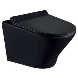 УНИТАЗ-ПОДВЕСНОЙ ESBANO ASTER ЧЕРНЫЙ МАТОВЫЙ