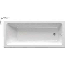 ВАННА АКРИЛОВАЯ RAVAK 10° 170X75