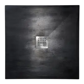 ДУШЕВОЙ ПОДДОН VECONI TEZEO STONE TZW-20B, 900X900X30, ИСКУССТВЕННЫЙ КАМЕНЬ, БЕЛЫЙ