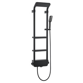 ДУШЕВАЯ ПАНЕЛЬ BLACK & WHITE W1220 ГРАФИТОВЫЙ ЧЕРНЫЙ