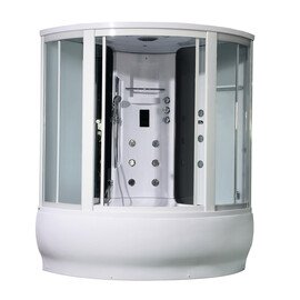 Пародушевая кабина Orans SR-9907 белая купить за 415000 руб.