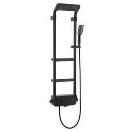 ДУШЕВАЯ ПАНЕЛЬ BLACK & WHITE W1220 ГРАФИТОВЫЙ ЧЕРНЫЙ