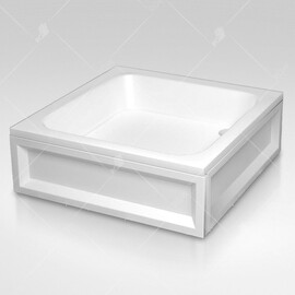 ДУШЕВОЙ ПОДДОН КВАДРАТНЫЙ RGW B/CL-S-A