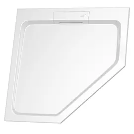 ДУШЕВОЙ ПОДДОН ТРАПЕЦИЯ RGW STA-61W БЕЛЫЙ