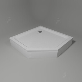 ДУШЕВОЙ ПОДДОН ТРАПЕЦИЯ RGW LUX/TN-TR 1000X1000